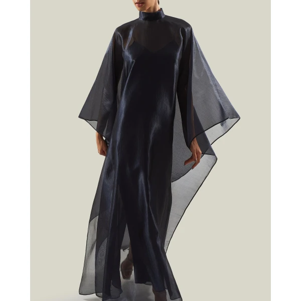 Taller Marmo Sphinx Kaftan in Midnight Blue | kaftan | Coveti
