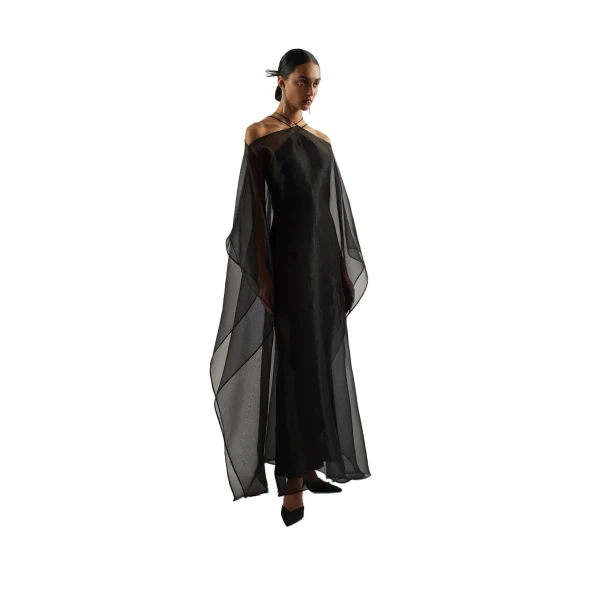 Sza Sza Fantasma Kaftan in Black