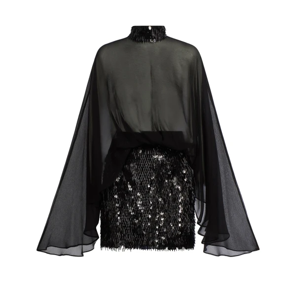 Taller Marmo Vamp Dress in Black | Dresses | Coveti