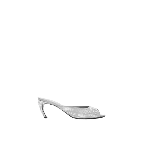 Ada Mules in Silver