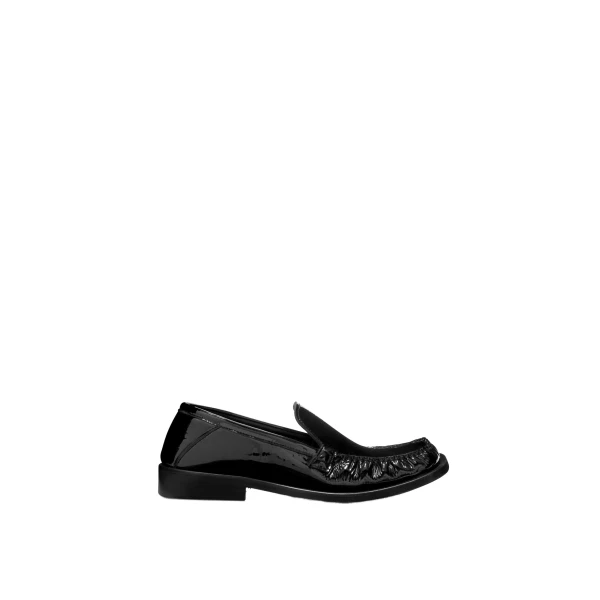 The Attico Charles Loafers in Black | Loafers | Coveti
