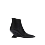 The Attico Cheope Ankle Boots in Black | Boots | Coveti