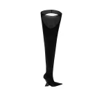 The Attico Cheopissima Thigh-High Boots in Black | Boots | Coveti