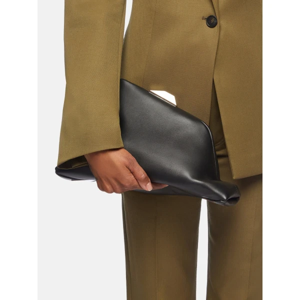 The Attico Day Off Shoulder Bag in Black | Shoulder & Crossbody Bags | Coveti