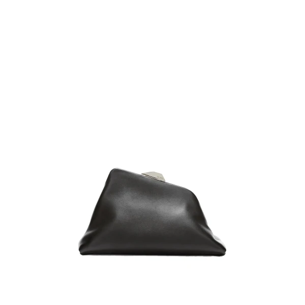 The Attico Day Off Shoulder Bag in Black | Shoulder & Crossbody Bags | Coveti