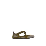 The Attico Floor 01 Ballerina Flats in Military Green | Flats | Coveti