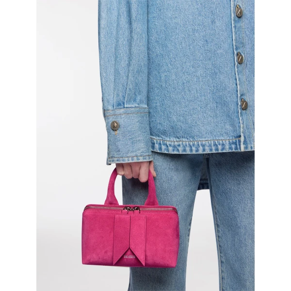 The Attico Friday Mini Bag in Cyclamen | Mini Bags | Coveti