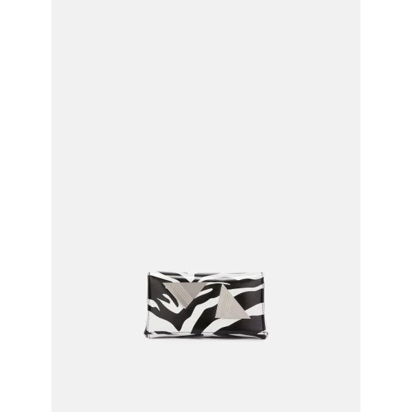 The Attico Friday Mini Bag in White and Black | Mini Bags | Coveti