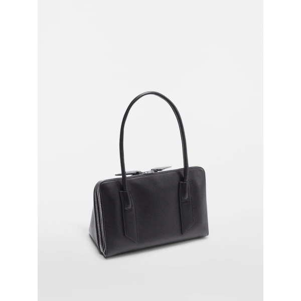 The Attico L'altra di Milano Shoulder Bag in Black | Shoulder & Crossbody Bags | Coveti