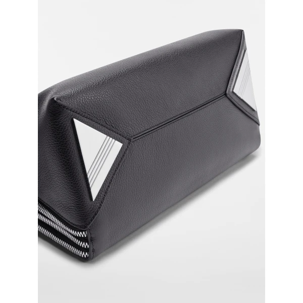 The Attico L'altra di Milano Shoulder Bag in Black | Shoulder & Crossbody Bags | Coveti