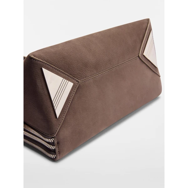 The Attico L'altra di Milano Shoulder Bag in Grey | Shoulder & Crossbody Bags | Coveti