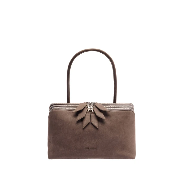 L'altra di Milano Shoulder Bag in Grey