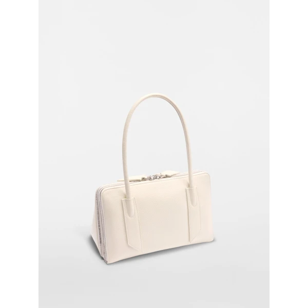 The Attico L'altra di Milano Shoulder Bag in Sand | Shoulder & Crossbody Bags | Coveti