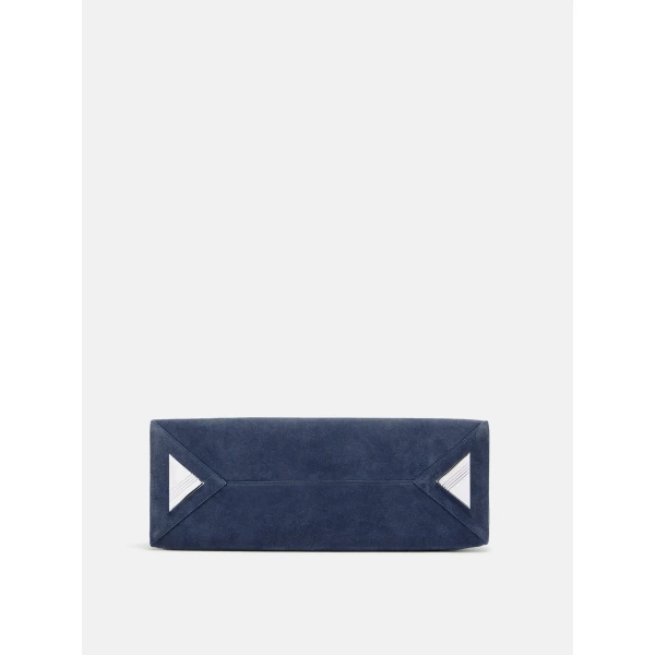 The Attico La Passeggiata Medium Top Handle Bag in Sapphire Blue | Totes & Top-Handle Bags | Coveti