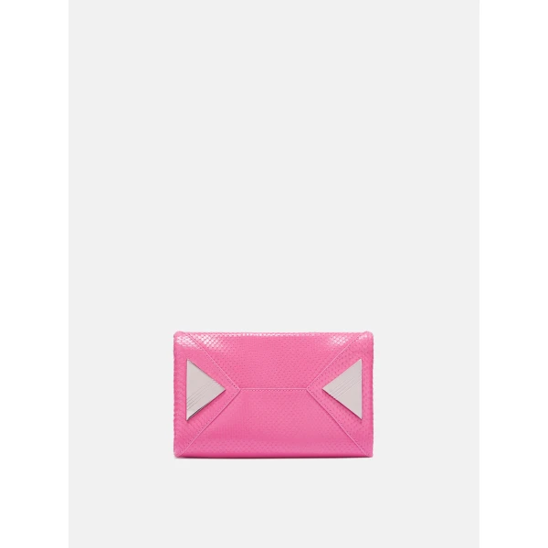 The Attico La Passeggiata Mini Top Handle Bag in Fuchsia | Totes & Top-Handle Bags | Coveti