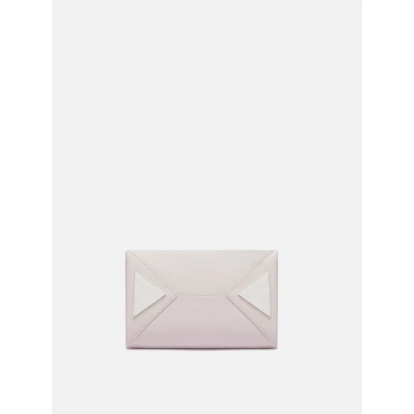 The Attico La Passeggiata Mini Top Handle Bag in Light Mauve | Totes & Top-Handle Bags | Coveti
