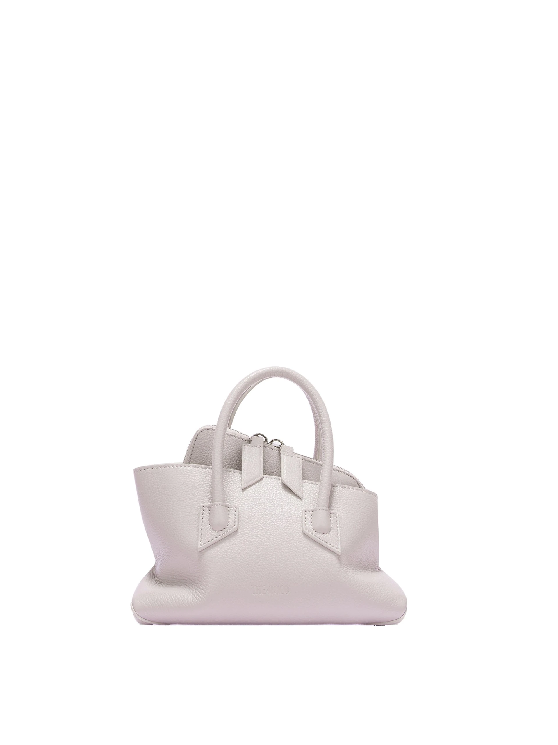 The Attico La Passeggiata Mini Top Handle Bag in Light Mauve The Attico La Passeggiata Mini Top Handle Bag in Light Mauve | Totes & Top-Handle Bags | Coveti