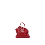 The Attico La Passeggiata Mini Top Handle Bag in Red | Totes & Top-Handle Bags | Coveti