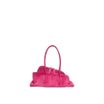 The Attico La Passeggiata Small Top Handle Bag in Cyclamen | Totes & Top-Handle Bags | Coveti