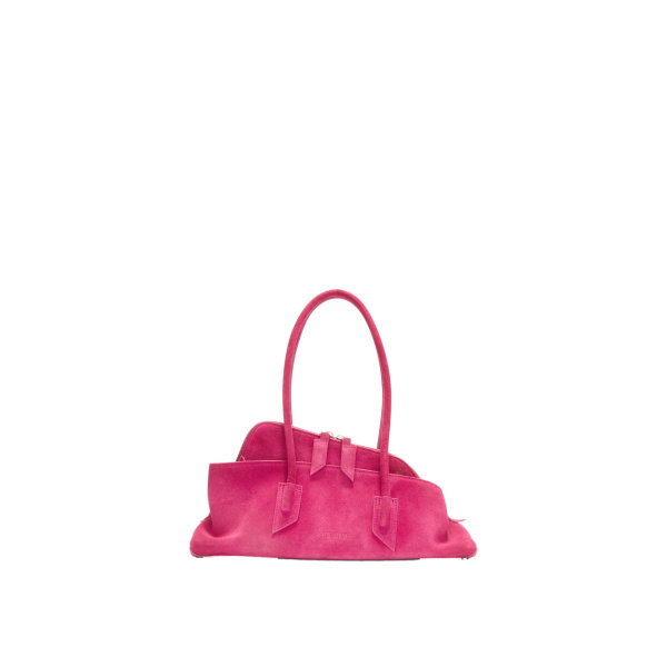 The Attico La Passeggiata Small Top Handle Bag in Cyclamen | Totes & Top-Handle Bags | Coveti