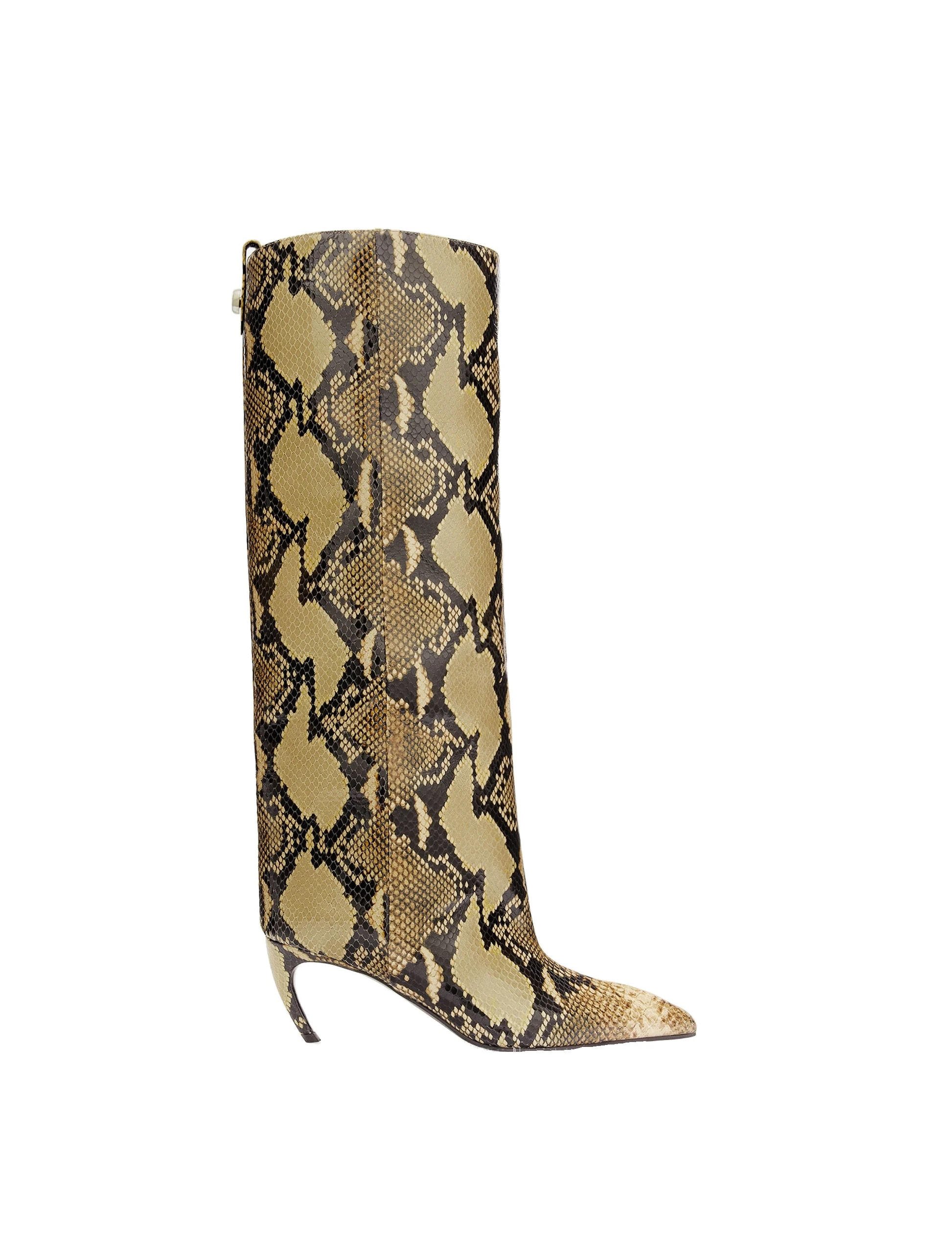 The Attico Lea Boots in Black and Sahara The Attico Lea Boots in Black and Sahara | Boots | Coveti