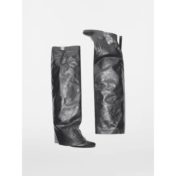 The Attico Leon Boots in Grey | Boots | Coveti