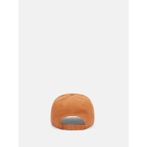 The Attico Logo Baseball Cap in Camel | Hats | Coveti