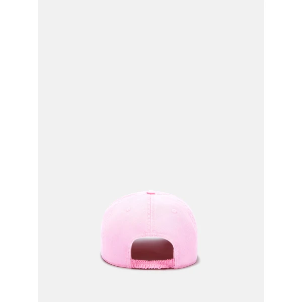The Attico Logo Baseball Cap in Faded Pink | Hats | Coveti