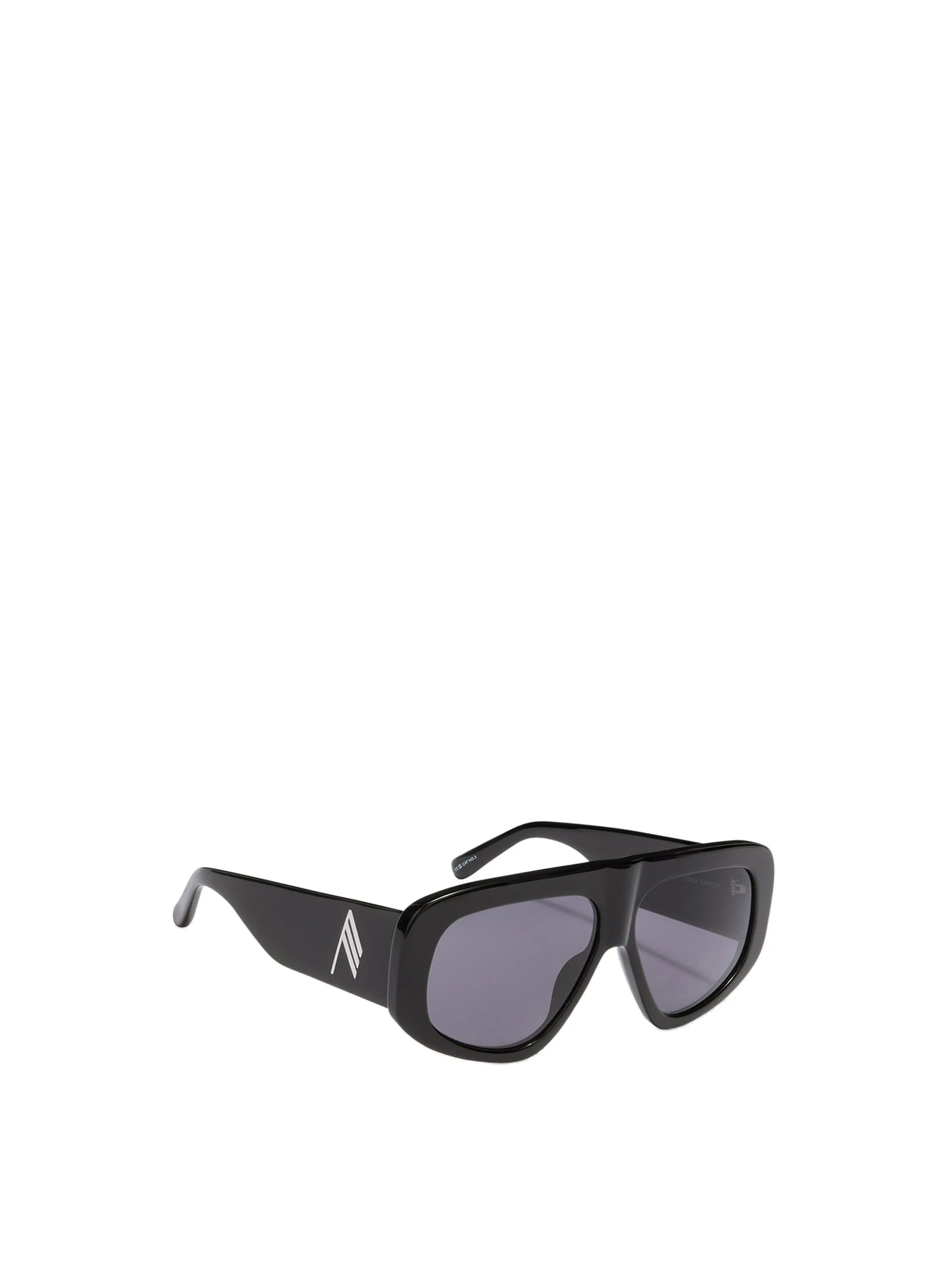 The Attico Milano Sunglasses in Black Silver and Grey The Attico Milano Sunglasses in Black Silver and Grey | Sunglasses | Coveti