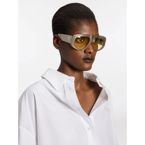 The Attico Milano Sunglasses in Space Glitter | Sunglasses | Coveti