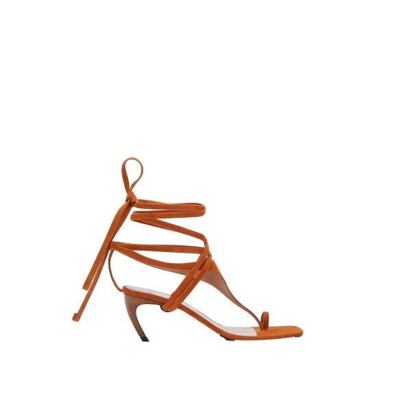 Nova Thong Sandals in Cigar