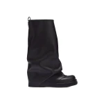 The Attico Robin Combat Boots in Black | Boots | Coveti