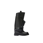 The Attico Robin Passeggiata Combat Boots in Black | Boots | Coveti