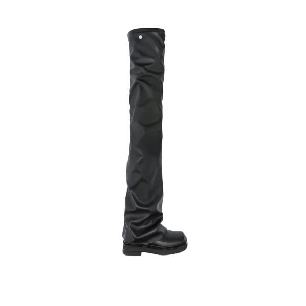 The Attico Robin Thigh-High Boots in Black | Boots | Coveti