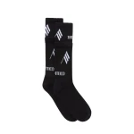 The Attico Socks in Black and White | Accessories | Coveti