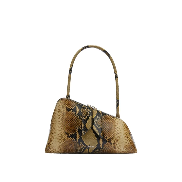 Sunrise Shoulder Bag in Black and Sahara