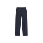 The Frankie Shop Cazal Slim Tailored Trousers in Navy