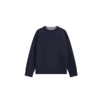 The Frankie Shop Hana Wool Sweater in Navy
