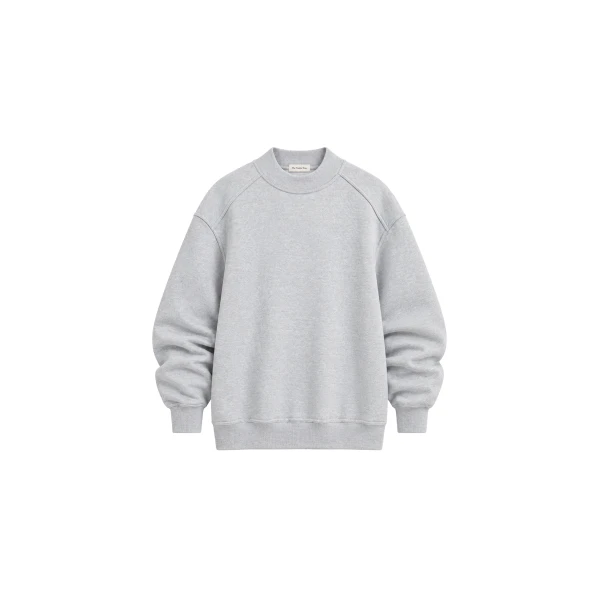 The Frankie Shop Isore Padded Sweatshirt in Light Grey