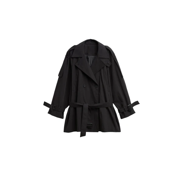 Orival Short Trench in Black