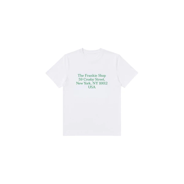 TFS Crosby T-Shirt in White and Green