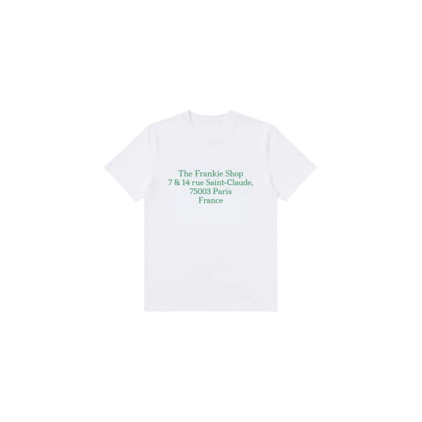 TFS Saint-Claude T-Shirt in White and Green