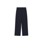 The Frankie Shop Trofa Curved Trousers in Navy