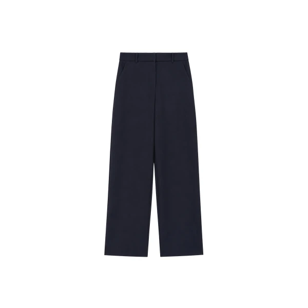 Trofa Curved Trousers in Navy