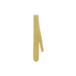 The Frankie Shop Zira Knitted Silk Tie in Yellow