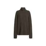 The Row Tartu Turtleneck in Nut Brown