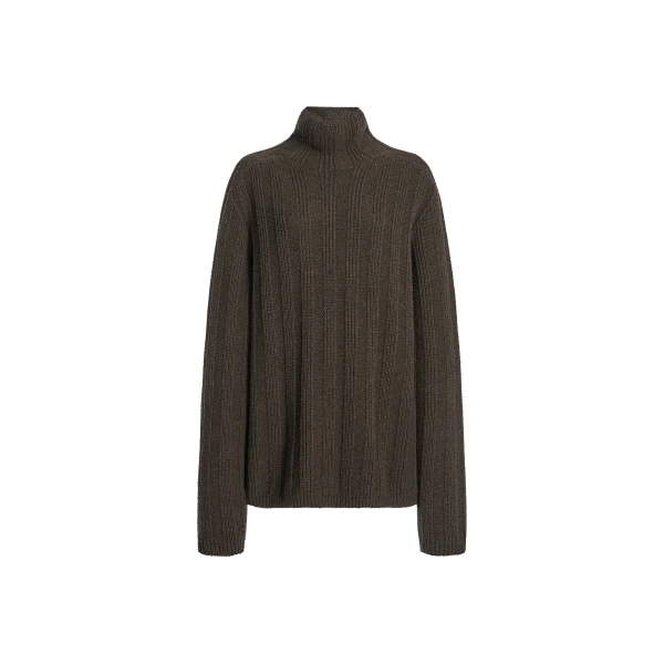 Tartu Turtleneck in Nut Brown