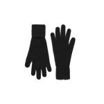 Toteme Brushed cashmere gloves in Black