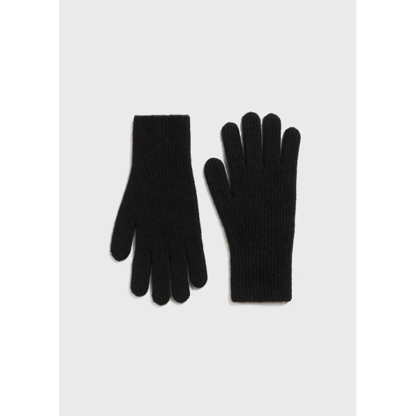 Toteme Cashmere gloves in Black, view 5