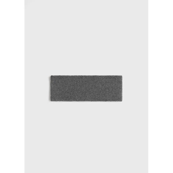 Toteme Cashmere headband in Grey mélange, view 6